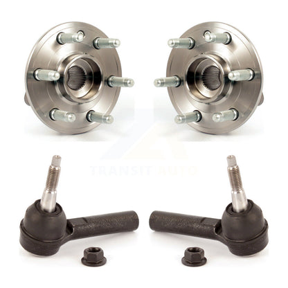 Wheel Bearing And Tie Rod End Front Kit For Cadillac SRX Saab 9-4X