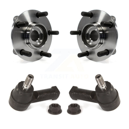 Wheel Bearing And Tie Rod End Front Kit For Mitsubishi Lancer