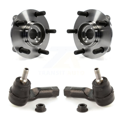 Wheel Bearing And Tie Rod End Front Kit For Mitsubishi Lancer