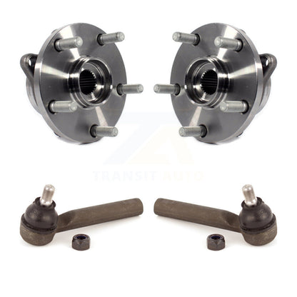 Wheel Bearing & Tie Rod End Front Kit For Subaru Impreza Forester Outback Ascent