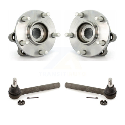 Wheel Bearing And Tie Rod End Front Kit For 2005-2007 Nissan Murano
