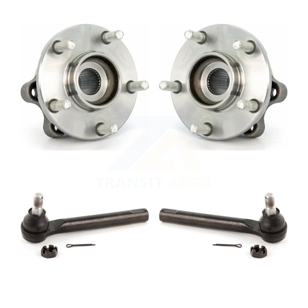 Wheel Bearing And Tie Rod End Front Kit For 2003-2004 Nissan Murano