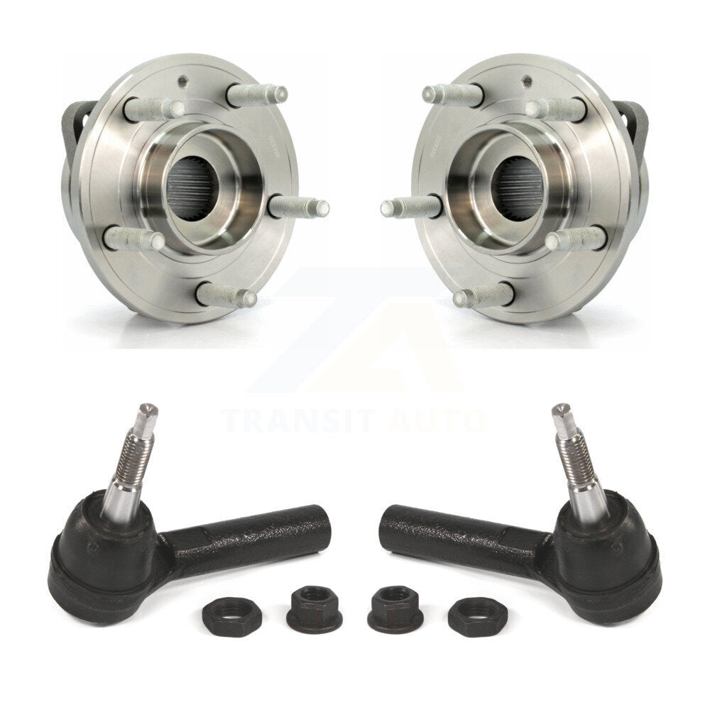 Wheel Bearing And Tie Rod End Front Kit For Chevrolet Cruze Buick Verano Orlando