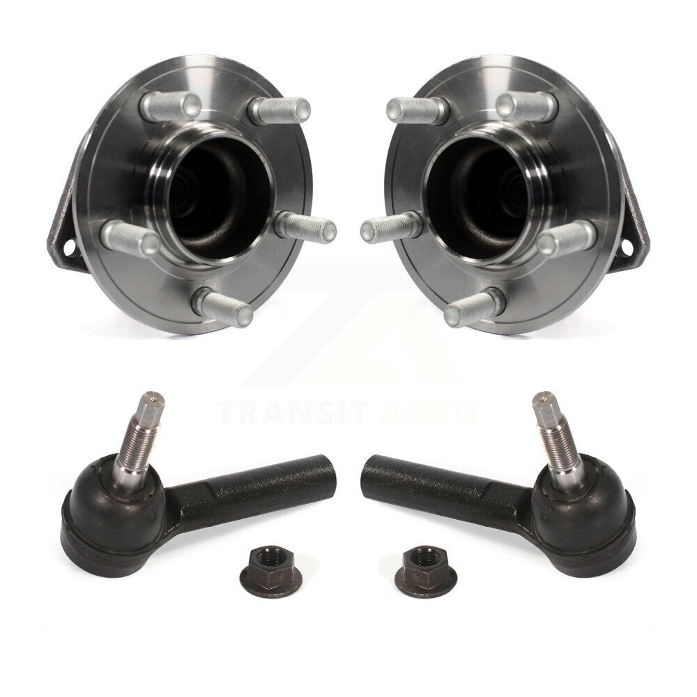 Wheel Bearing & Tie Rod End Front Kit For Dodge Charger Chrysler 300 Challenger