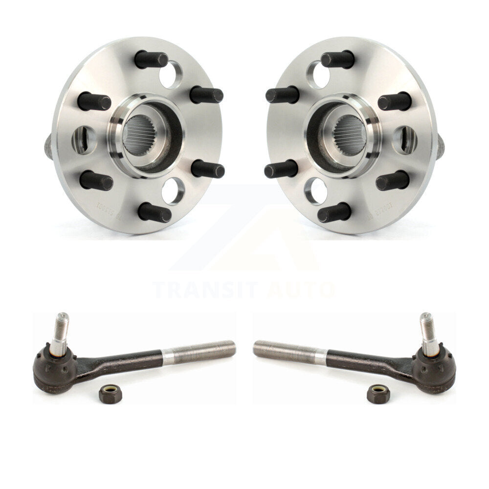 Wheel Bearing Tie Rod End Front Kit For K1500 Chevrolet GMC K2500 Suburban Yukon
