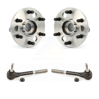 Wheel Bearing Tie Rod End Front Kit For K1500 Chevrolet GMC K2500 Suburban Yukon