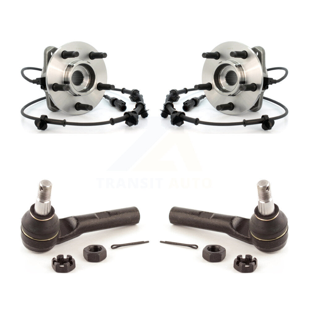 Wheel Bearing And Tie Rod End Front Kit For Ford Ranger Mazda B4000 B3000