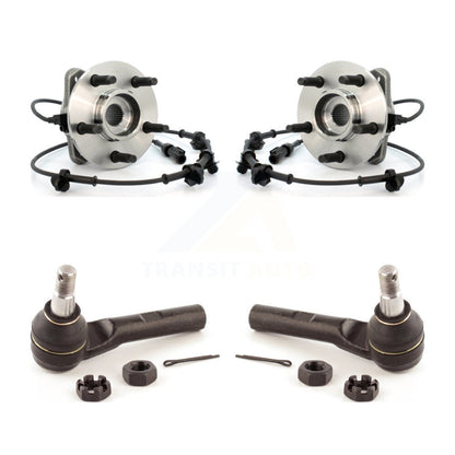 Wheel Bearing And Tie Rod End Front Kit For Ford Ranger Mazda B4000 B3000