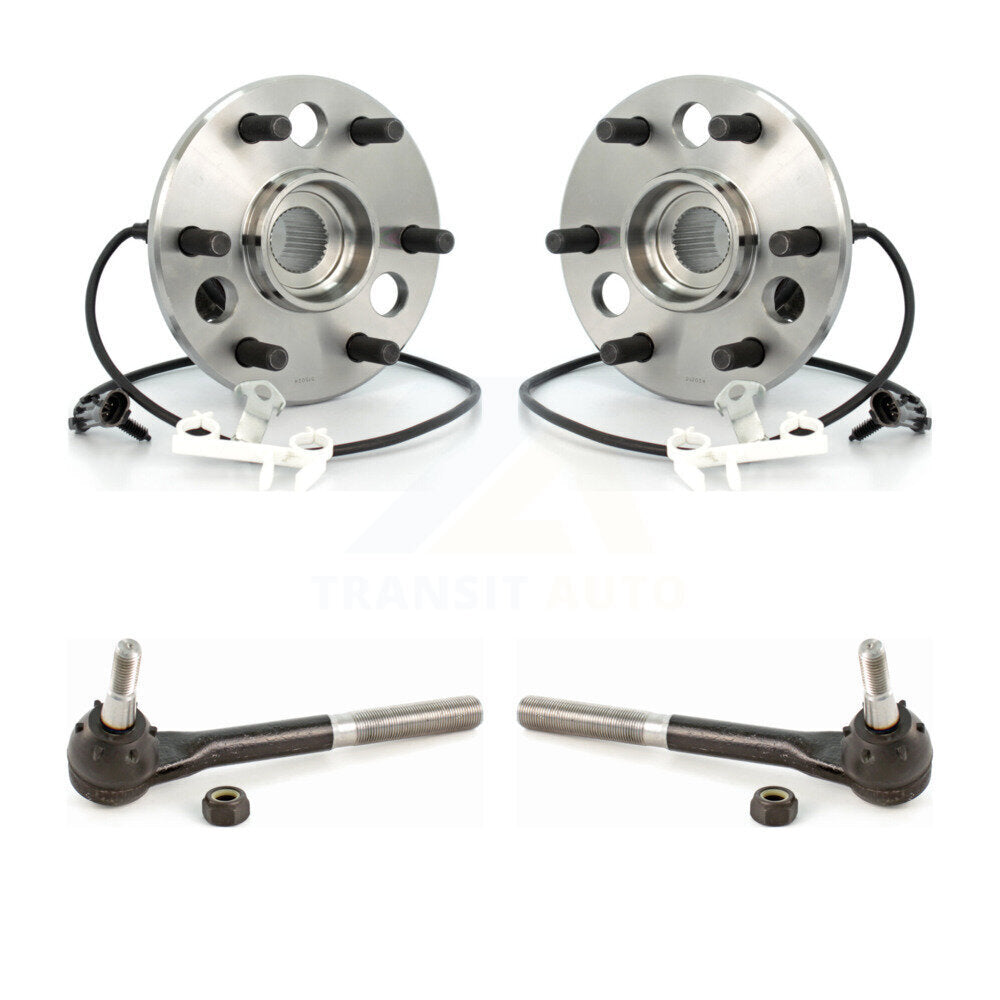 Wheel Bearing & Tie Rod End Front Kit For K1500 Chevrolet GMC K2500 Tahoe Yukon