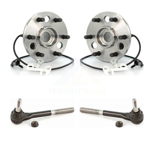 Wheel Bearing & Tie Rod End Front Kit For K1500 Chevrolet GMC K2500 Tahoe Yukon