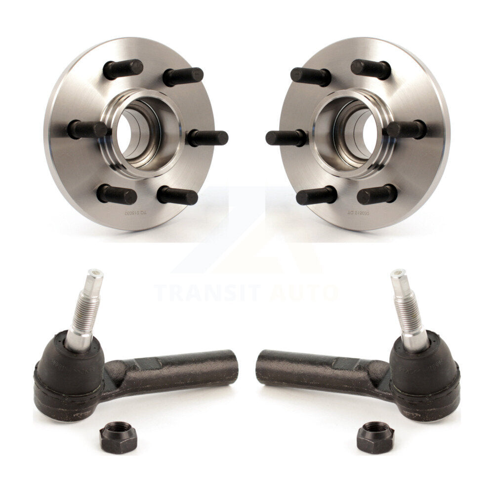 Wheel Bearing And Tie Rod End Front Kit For Dodge Dakota Durango