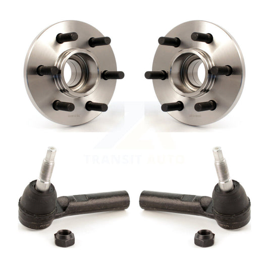 Wheel Bearing And Tie Rod End Front Kit For Dodge Dakota Durango
