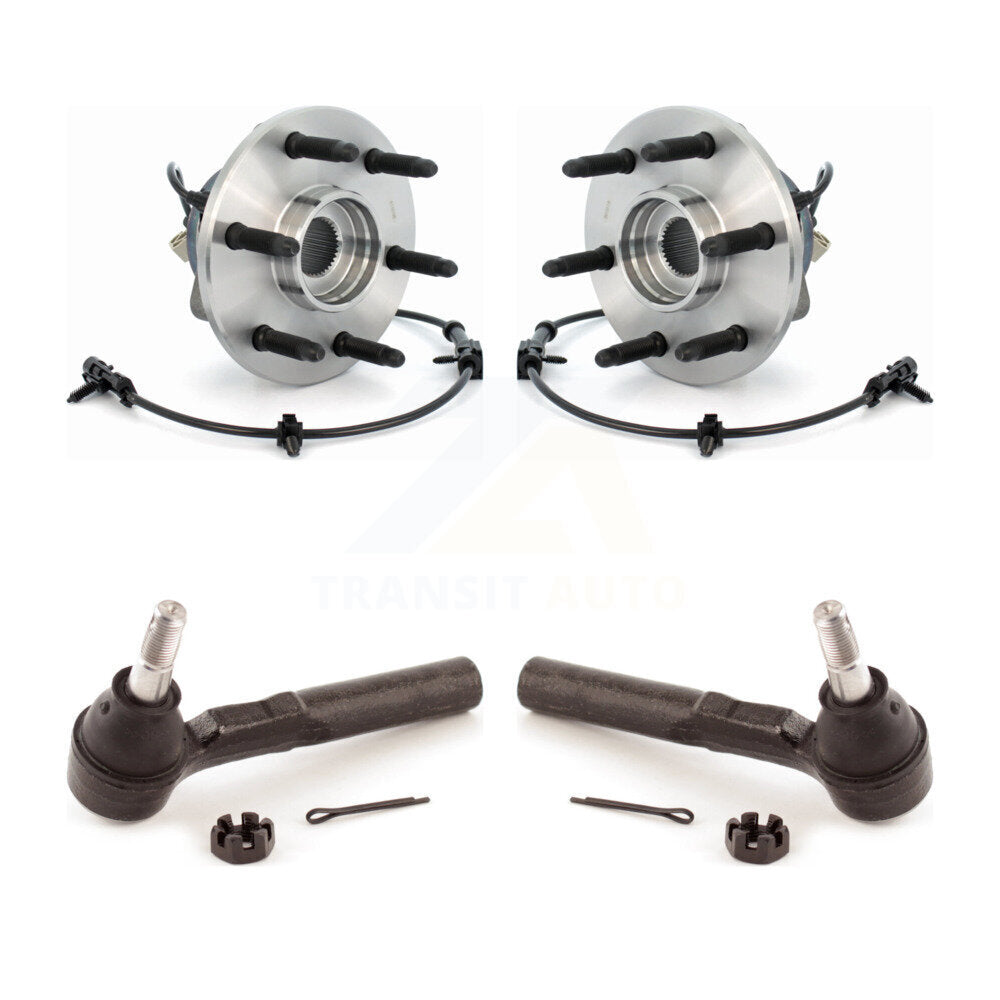 Wheel Bearing And Tie Rod End Front Kit For Chevrolet Silverado 1500 Classic GMC