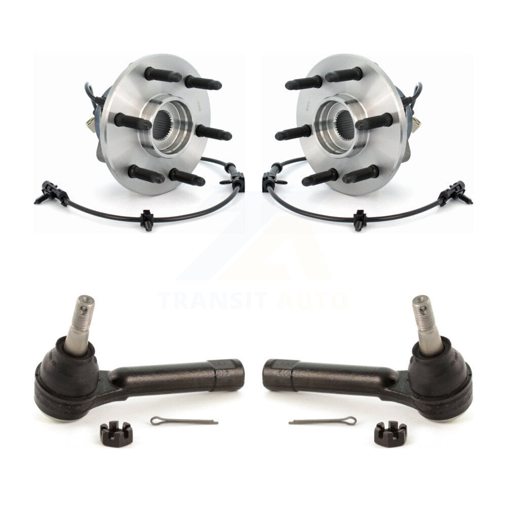 Wheel Bearing & Tie Rod End Front Kit For Chevrolet GMC Silverado 1500 Sierra XL