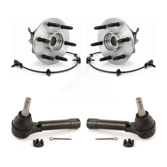 Wheel Bearing & Tie Rod End Front Kit For Chevrolet GMC Silverado 1500 Sierra XL