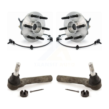 Wheel Bearing & Tie Rod End Front Kit For Chevrolet Express 1500 GMC Savana 2500