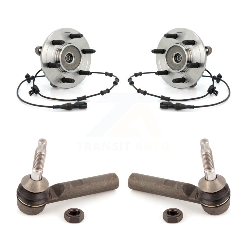 Wheel Bearing And Tie Rod End Front Kit For Ford Expedition Lincoln Navigator