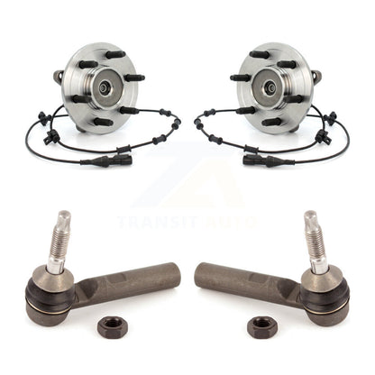 Wheel Bearing And Tie Rod End Front Kit For Ford Expedition Lincoln Navigator
