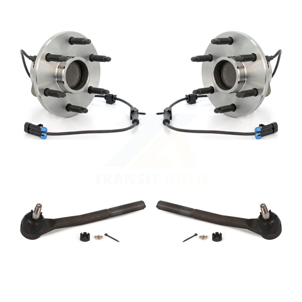 Wheel Bearing Tie Rod End Front Kit For 2003-2005 Chevrolet Astro GMC Safari RWD