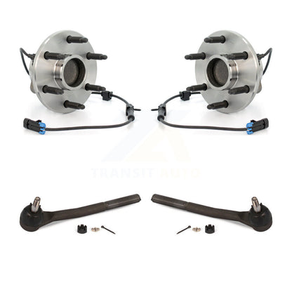 Wheel Bearing Tie Rod End Front Kit For 2003-2005 Chevrolet Astro GMC Safari RWD