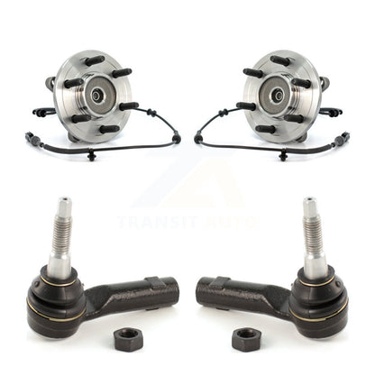 Wheel Bearing And Tie Rod End Front Kit For Ford F-150 4WD