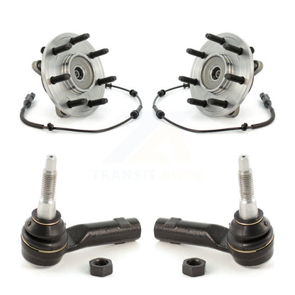 Wheel Bearing And Tie Rod End Front Kit For Ford F-150 4WD