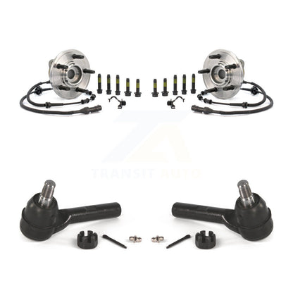 Wheel Bearing And Tie Rod End Front Kit For Ford Explorer Mercury Mountaineer