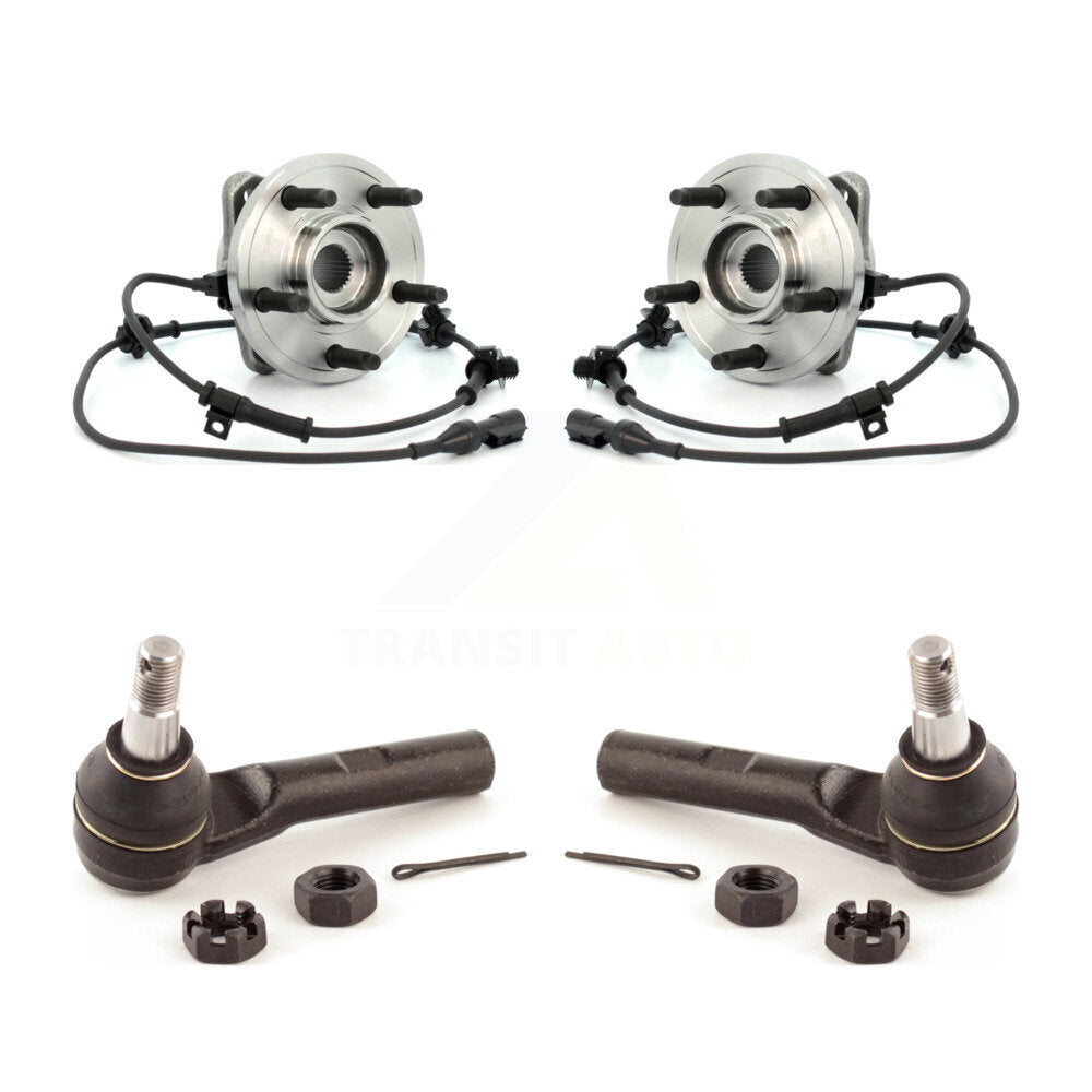 Wheel Bearing Tie Rod End Front Kit For Ford Ranger Explorer Mazda B4000 Mercury
