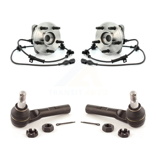 Wheel Bearing Tie Rod End Front Kit For Ford Ranger Explorer Mazda B4000 Mercury