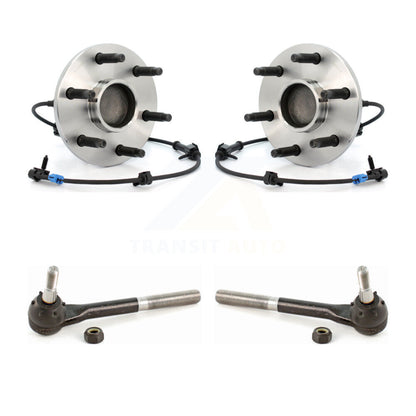 Wheel Bearing And Tie Rod End Front Kit For 2000 Chevrolet Tahoe RWD with 5.7L