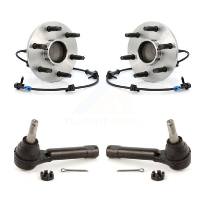 Wheel Bearing & Tie Rod End Front Kit For Chevrolet GMC Silverado 1500 Sierra XL
