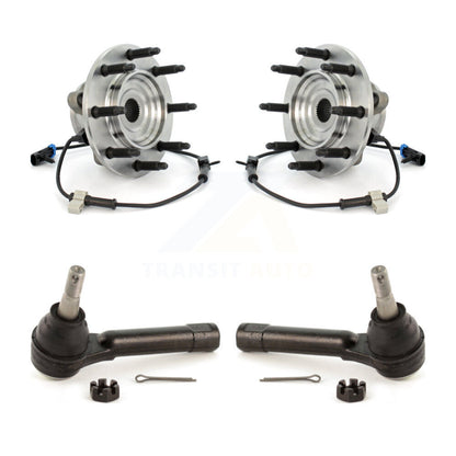 Wheel Bearing Tie Rod End Front Kit For Chevrolet GMC Silverado 1500 Sierra 2500
