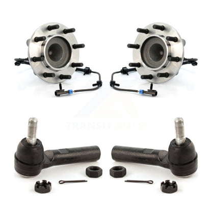 Wheel Bearing & Tie Rod End Front Kit For Chevrolet Express 3500 GMC Savana 4500