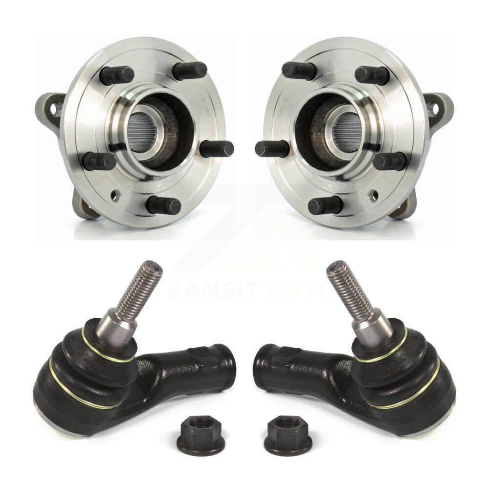 Wheel Bearing And Tie Rod End Front Kit For Land Rover LR3