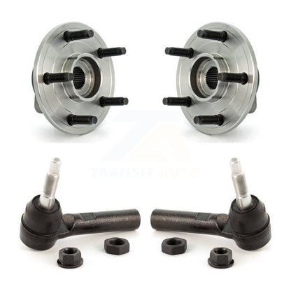Wheel Bearing & Tie Rod End Front Kit For 02-05 Dodge Ram 1500 With 5 Lug Wheels