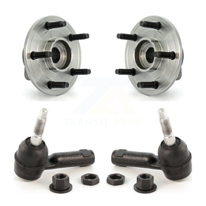 Wheel Bearing & Tie Rod End Front Kit For 06-08 Dodge Ram 1500 With 5 Lug Wheels