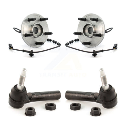 Wheel Bearing And Tie Rod End Front Kit For 2002-2005 Dodge Ram 1500 4-Wheel ABS