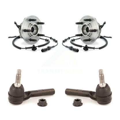 Wheel Bearing And Tie Rod End Front Kit For Ford Explorer Sport Trac Mercury