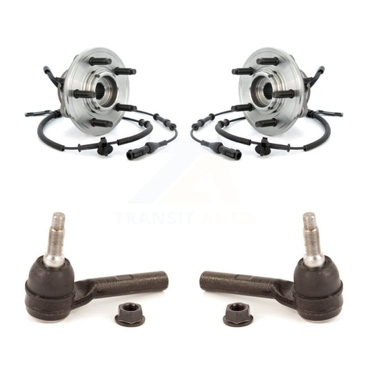 Wheel Bearing And Tie Rod End Front Kit For Ford Explorer Sport Trac Mercury