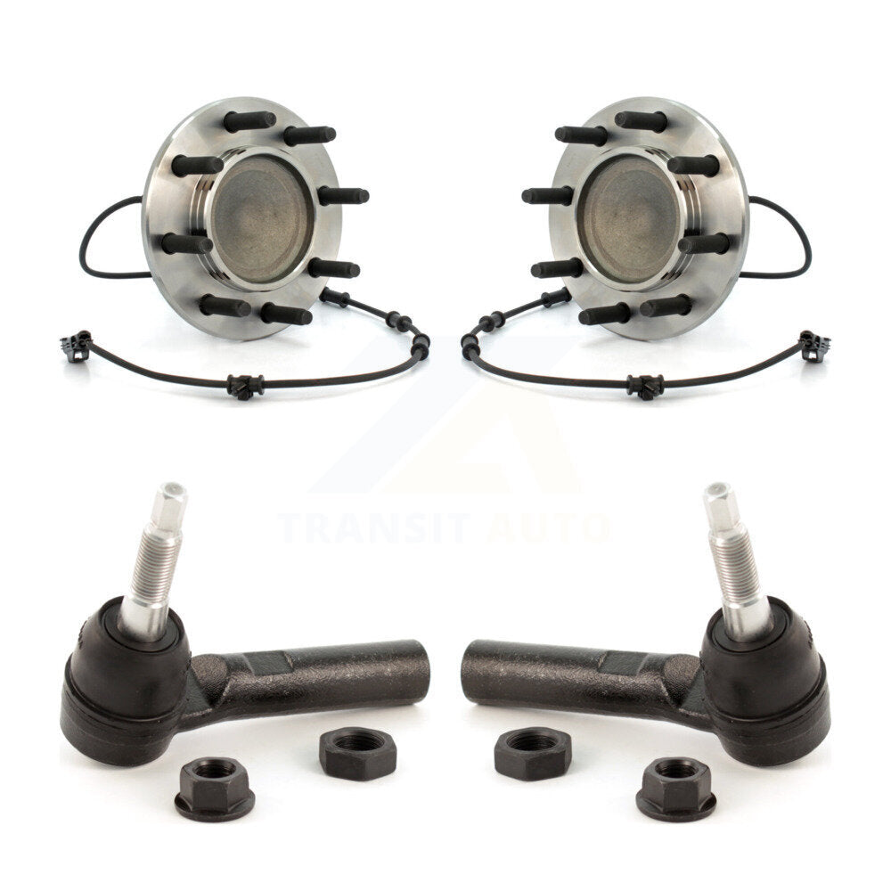 Wheel Bearing And Tie Rod End Front Kit For 2003-2005 Dodge Ram 2500 3500 RWD