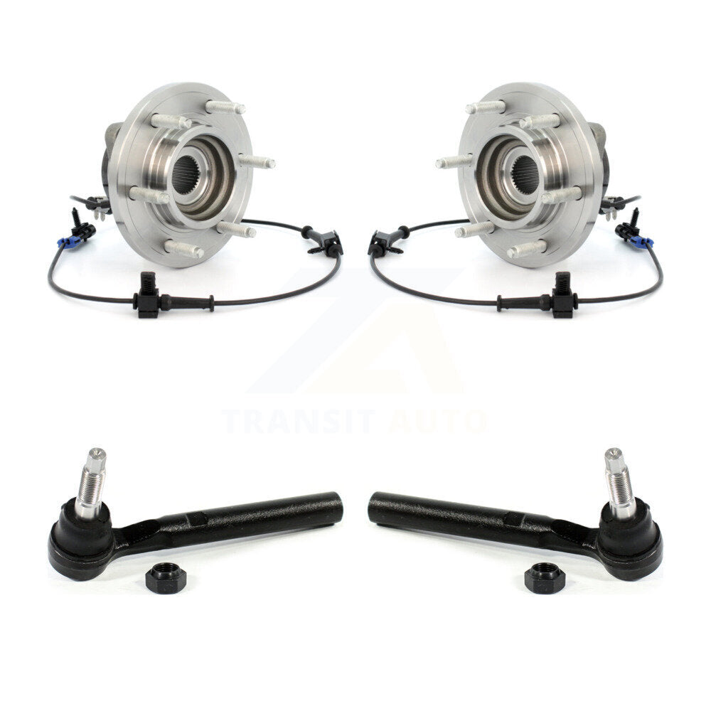 Wheel Bearing And Tie Rod End Front Kit For Hummer H3