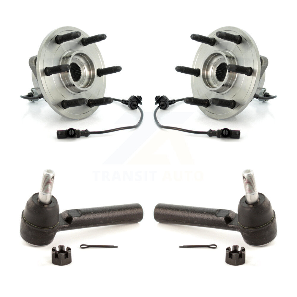 Wheel Bearing & Tie Rod End Front Kit For Chevrolet GMC Sierra 1500 Silverado XL