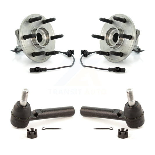 Wheel Bearing & Tie Rod End Front Kit For Chevrolet GMC Sierra 1500 Silverado XL