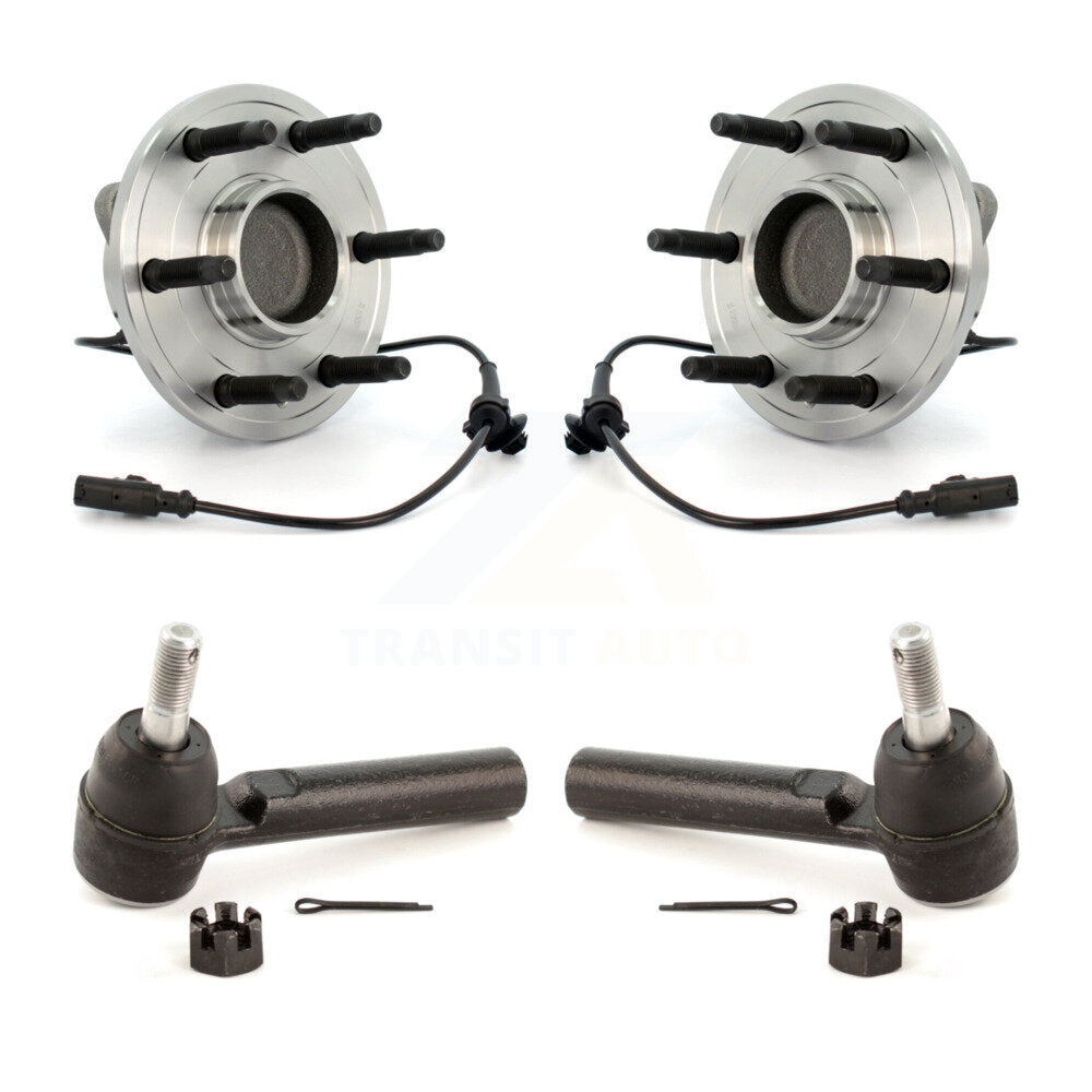 Wheel Bearing & Tie Rod End Front Kit For Chevrolet GMC Sierra 1500 Silverado XL