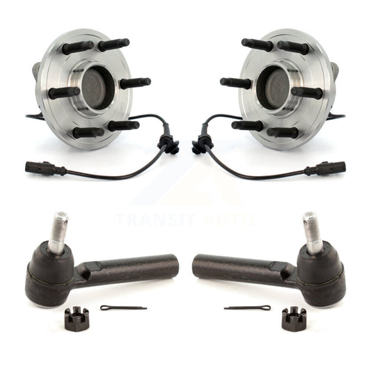 Wheel Bearing & Tie Rod End Front Kit For Chevrolet GMC Sierra 1500 Silverado XL