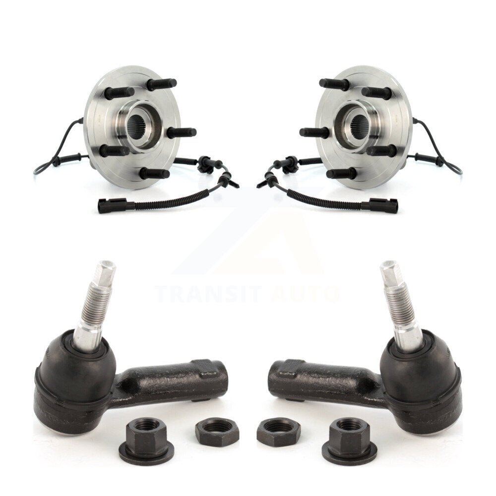 Wheel Bearing And Tie Rod End Front Kit For Dodge Ram 1500