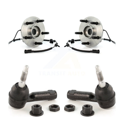 Wheel Bearing And Tie Rod End Front Kit For Dodge Ram 1500