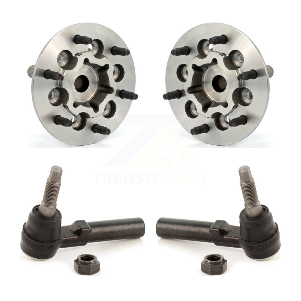 Wheel Bearing And Tie Rod End Front Kit For Chevrolet Colorado GMC Canyon RWD