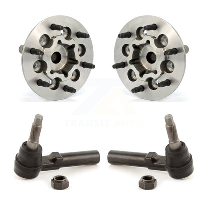 Wheel Bearing And Tie Rod End Front Kit For Chevrolet Colorado GMC Canyon RWD