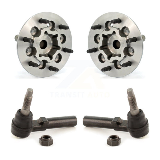 Wheel Bearing And Tie Rod End Front Kit For Chevrolet Colorado GMC Canyon RWD